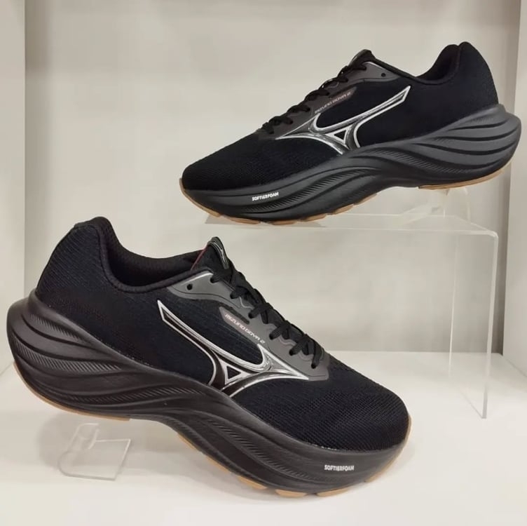 Tênis Mizuno Goya 2 Masculino- Preto-preto Tênis Mizuno Goya 2 Masculino- Preto-preto