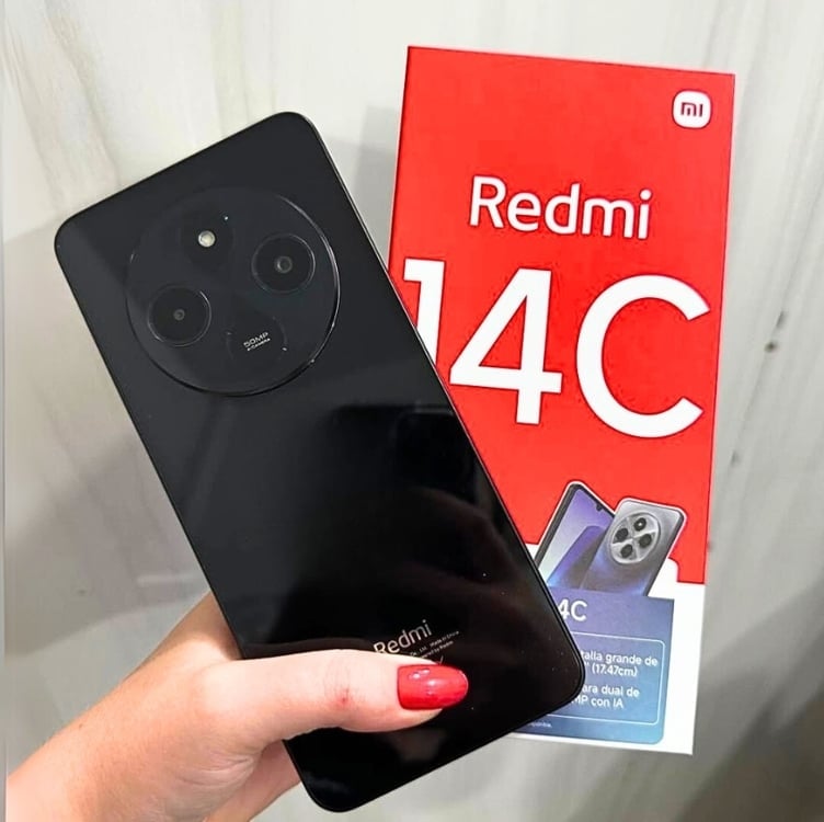 Smartphone Xiaomi Redmi 14C 128GB 4GB RAM Dual SIM Tela 6.88" Smartphone Xiaomi Redmi 14C 128GB 4GB RAM Dual SIM Tela 6.88"