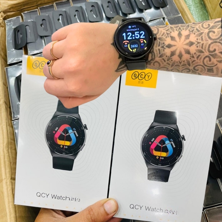 Relógio Smartwatch Qcy Gtr S4 Bluetooth 5.1 Resistência Ipx8 Relógio Smartwatch Qcy Gtr S4 Bluetooth 5.1 Resistência Ipx8