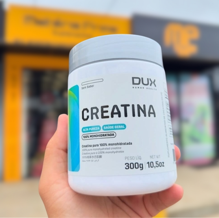 Creatina Monohidratada 100% Pote 300g - Dux Nutrition Creatina Monohidratada 100% Pote 300g - Dux Nutrition