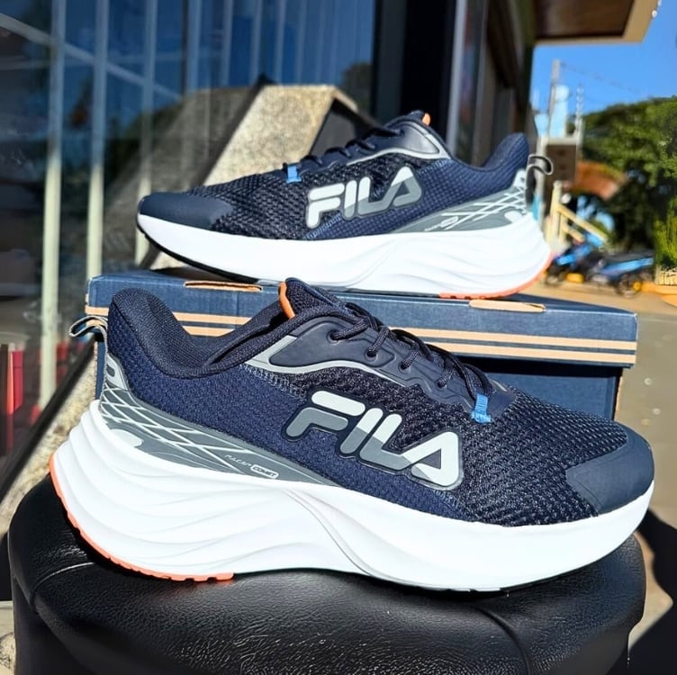 Tenis Para Corrida Confortavel Mais Equilibrio Fila Original Tenis Para Corrida Confortavel Mais Equilibrio Fila Original