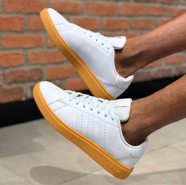 Tênis Casual Masc Advantage Base 2.0 Com Forro Têxtil adidas Tênis Casual Masc Advantage Base 2.0 Com Forro Têxtil adidas