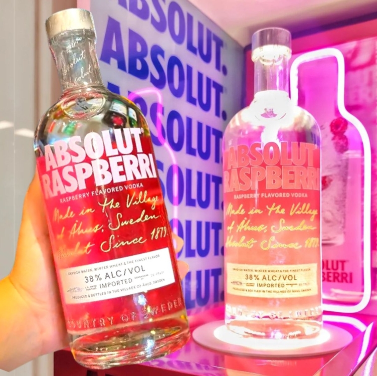 Vodka Absolut Raspberri - 750 ml Vodka Absolut Raspberri - 750 ml