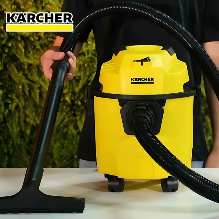 Aspirador De Pó E Água 3 Em 1 Kärcher 1500w Wdl 1 Amarelo Aspirador De Pó E Água 3 Em 1 Kärcher 1500w Wdl 1 Amarelo