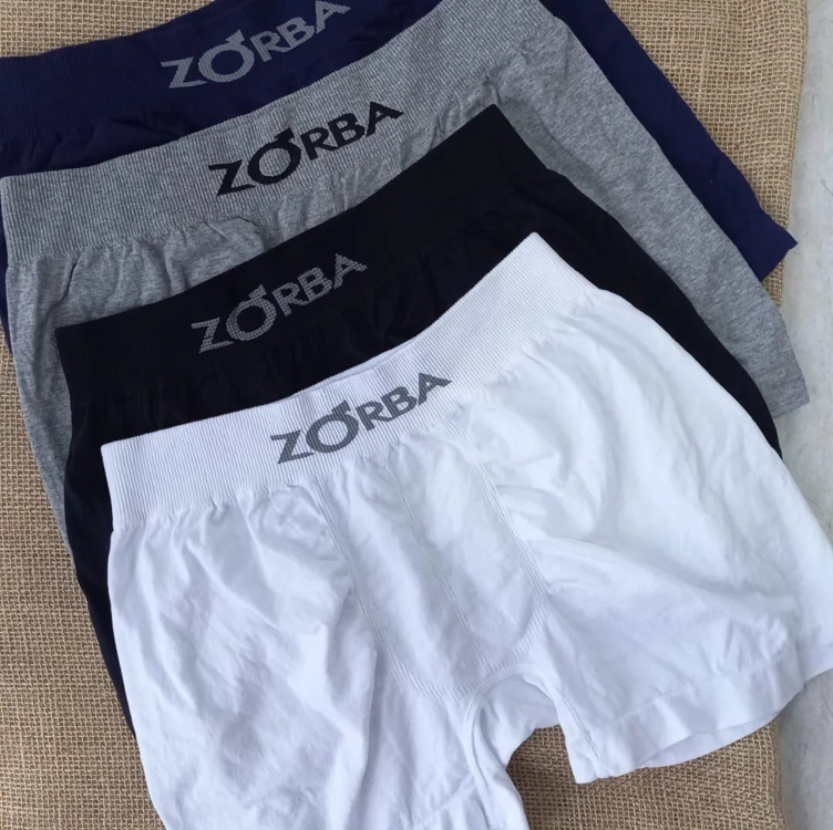 Kit 10 Cueca Boxer Zorba 781 Original Em Algodão Sem Costura Kit 10 Cueca Boxer Zorba 781 Original Em Algodão Sem Costura