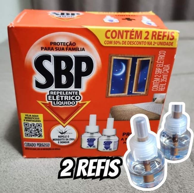 SBP Repelente Elétrico Líquido 45 Noites 50% 2ª Unidade 35Ml SBP Repelente Elétrico Líquido 45 Noites 50% 2ª Unidade 35Ml