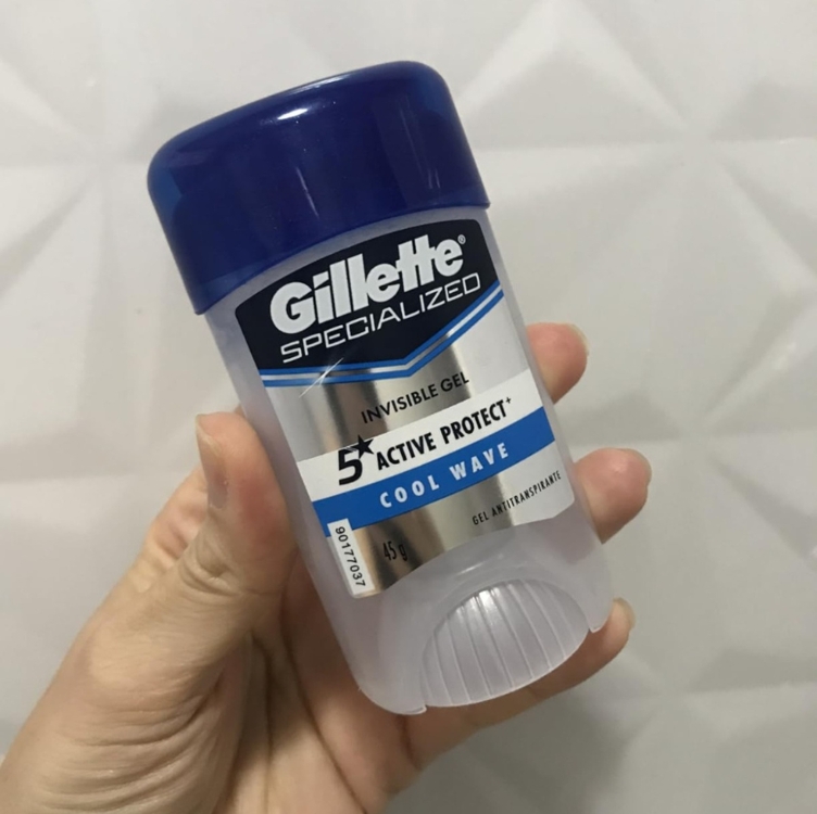 Gillette Desodorante Gel Antitranspirante Cool Wave 45G Gillette Desodorante Gel Antitranspirante Cool Wave 45G