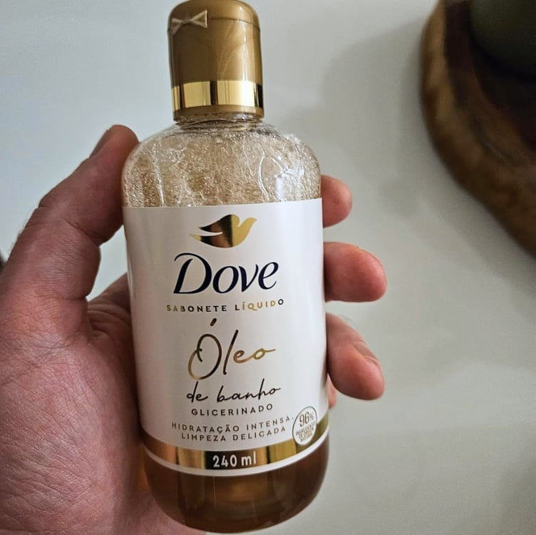 Dove Sabonete Líquido Óleo de Banho Glicerinado 240ml Dove Sabonete Líquido Óleo de Banho Glicerinado 240ml