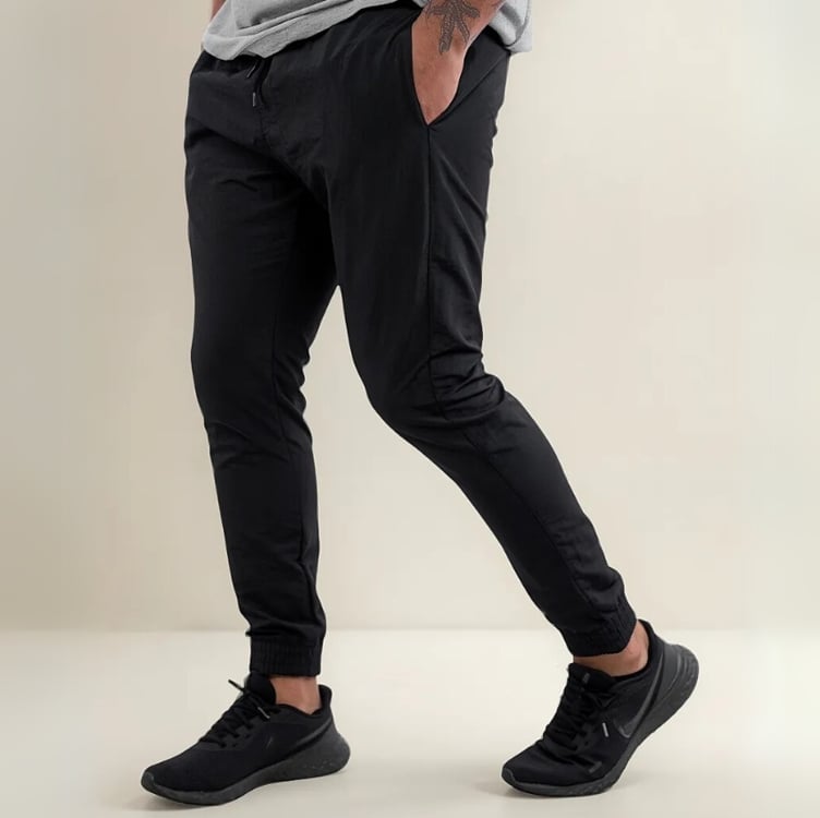 Calça Tactel Jogger Premium Fitness Academia 2 Bolsos 016 Calça Tactel Jogger Premium Fitness Academia 2 Bolsos 016