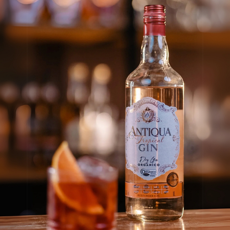 ANTIQUA Dry Gin Antiqua Tropical 1 Litro Organico Sabor 1000 Ml ANTIQUA Dry Gin Antiqua Tropical 1 Litro Organico Sabor 1000 Ml