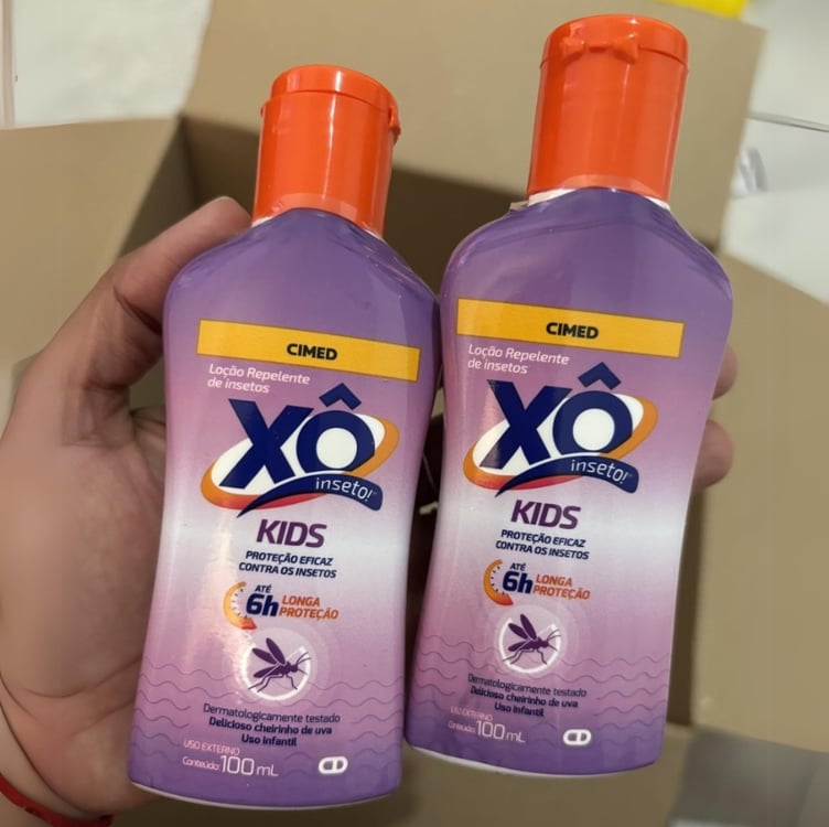 Xô Inseto! Kids Repelente De Insetos Infantil 100 Ml Xô Inseto! Kids Repelente De Insetos Infantil 100 Ml