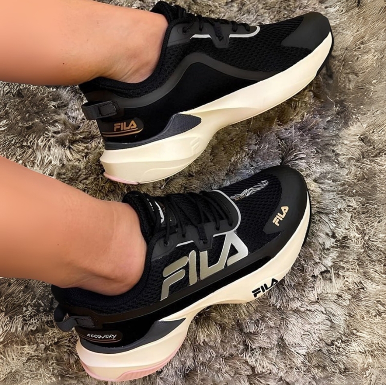 Tênis Fila Recovery Esportivo Academia Feminino Adulto Tênis Fila Recovery Esportivo Academia Feminino Adulto