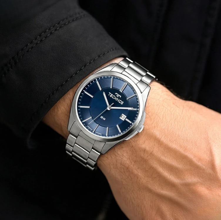 Relógio De Pulso Masculino Sofisticado Technos Original Relógio De Pulso Masculino Sofisticado Technos Original