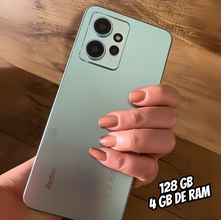 Smartphone Xiaomi Redmi Note 12 4g 128 Gb, 4 Gb De Ram, Verde Menta Smartphone Xiaomi Redmi Note 12 4g 128 Gb, 4 Gb De Ram, Verde Menta