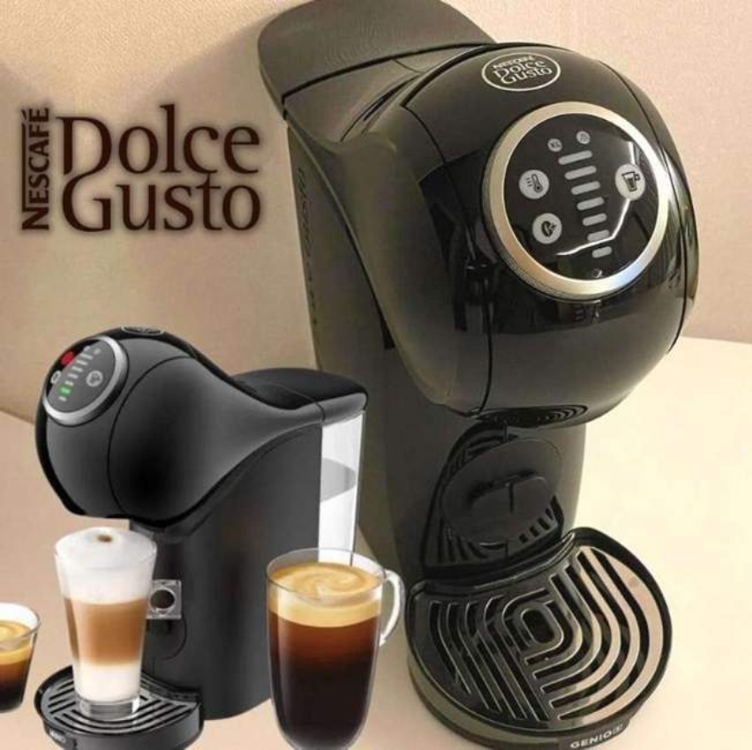 Cafeteira Nescafé Dolce Gusto Arno Genio S Plus Dgs2 Preta Cor Preto 110V Cafeteira Nescafé Dolce Gusto Arno Genio S Plus Dgs2 Preta Cor Preto 110V