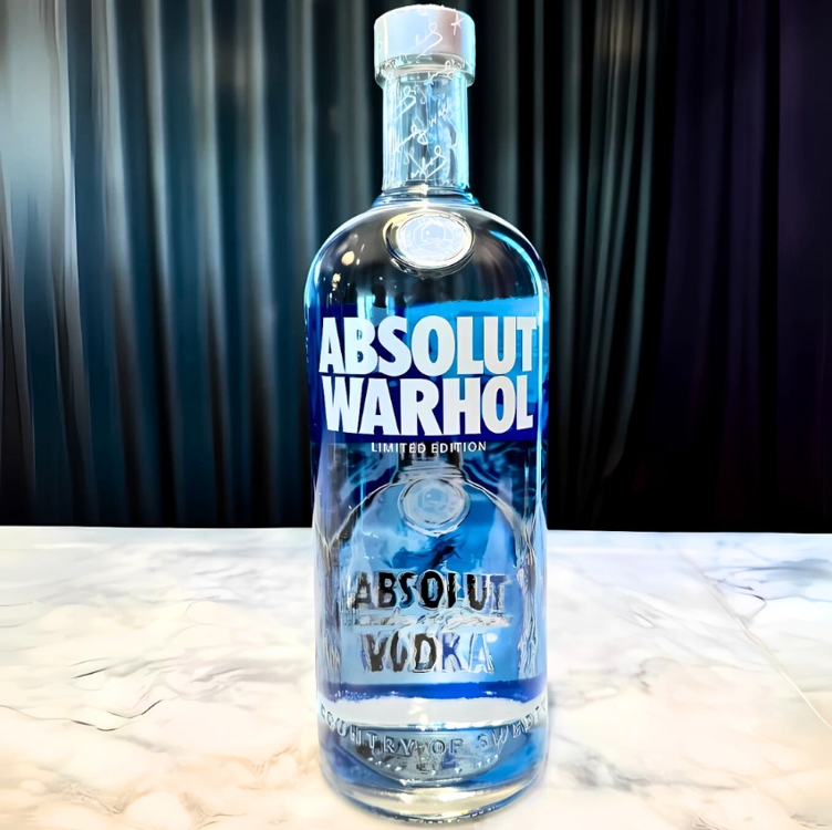 Vodka Absolut Warhol Edição Limitada - 1 Litro Vodka Absolut Warhol Edição Limitada - 1 Litro