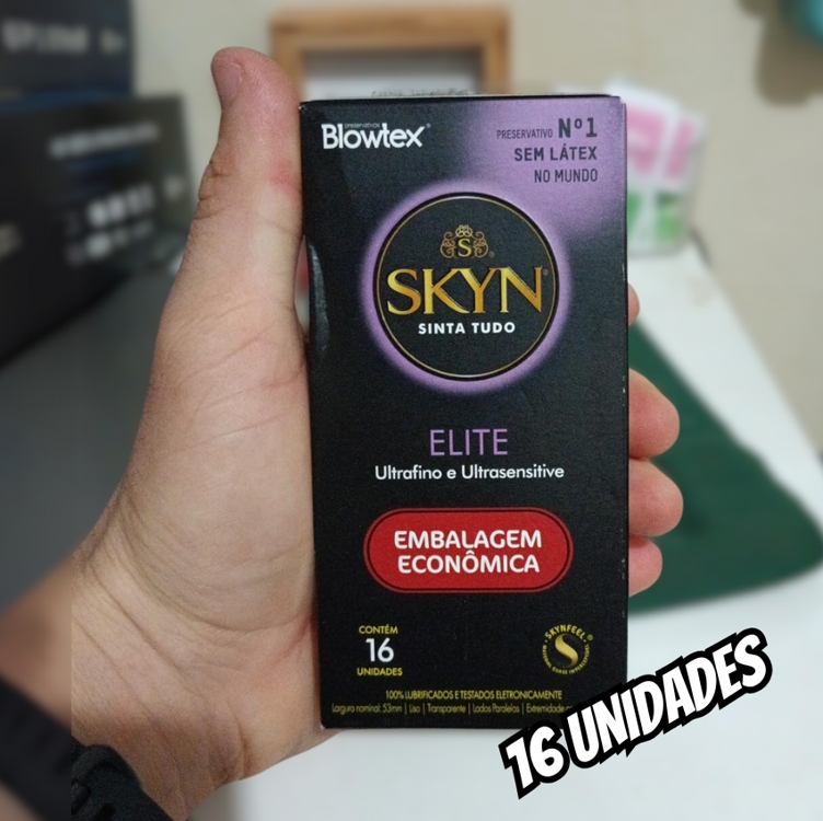 SKYN Preservativo Elite Com 16 Unidades SKYN Preservativo Elite Com 16 Unidades