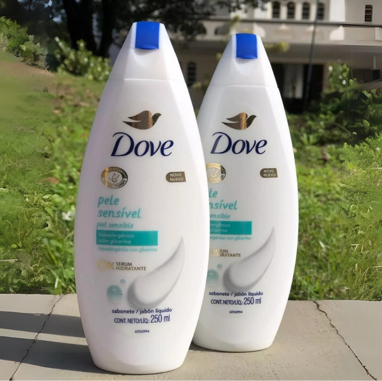 Dove Sabonete Liquido Pele Sensível 250 ml Dove Sabonete Liquido Pele Sensível 250 ml