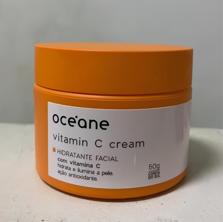 Océane Creme Hidratante Facial com Vitamina C – Vitamin C Cream 50g Océane Creme Hidratante Facial com Vitamina C – Vitamin C Cream 50g