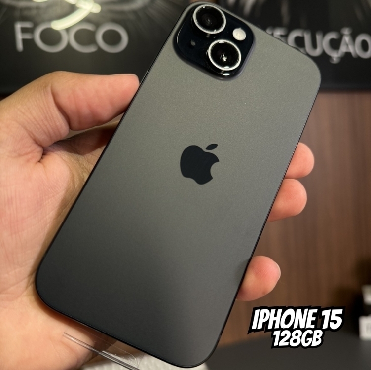 Apple iPhone 15 128GB - Preto Apple iPhone 15 128GB - Preto