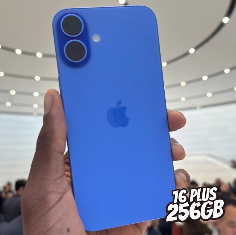 Apple iPhone 16 Plus (256 GB) - Ultramarino - Distribuidor Autorizado Apple iPhone 16 Plus (256 GB) - Ultramarino - Distribuidor Autorizado