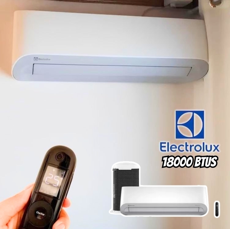 Ar-Condicionado Electrolux Split 18.000 BTUs Color Adapt Frio (UI18F/UE18F