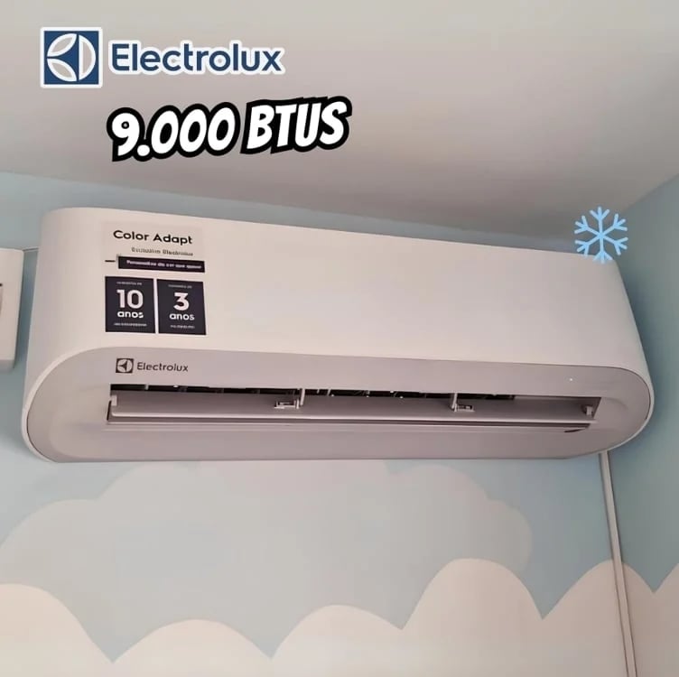 Ar-condicionado Split Inverter 9000 Btus Electrolux Color Adapt com Wi-fi Só Frio Yi09f/ye09f 220v Ar-condicionado Split Inverter 9000 Btus Electrolux Color Adapt com Wi-fi Só Frio Yi09f/ye09f 220v