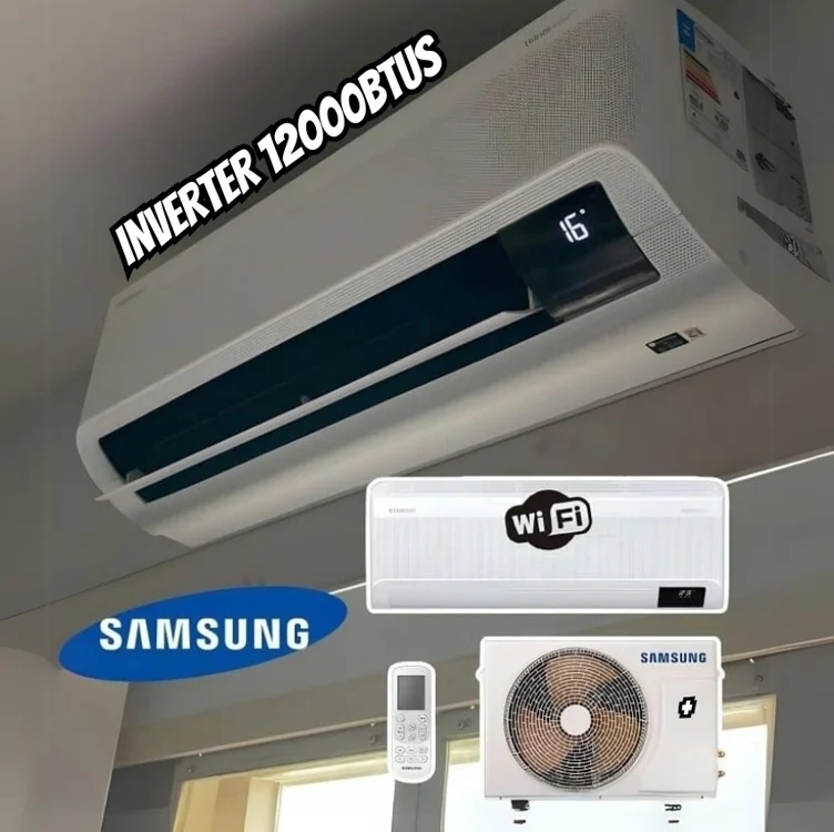 Ar Cond Split Inverter Samsung Windfree Connect 12k F 220v Ar Cond Split Inverter Samsung Windfree Connect 12k F 220v