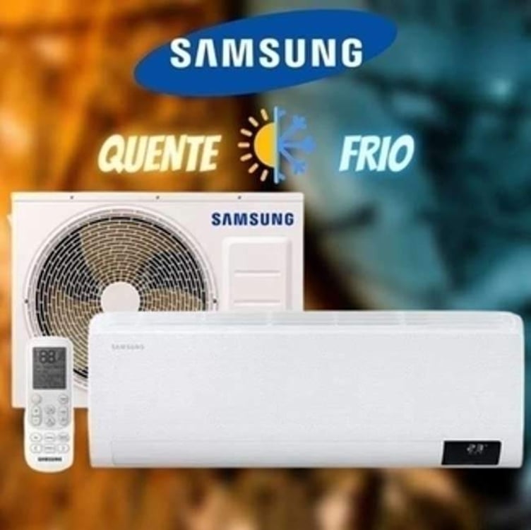 Ar Condicionado Samsung Windfree Ai 9000 Btus Quente/frio Ar Condicionado Samsung Windfree Ai 9000 Btus Quente/frio