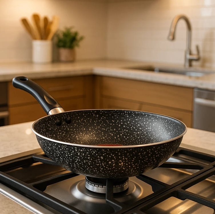 Frigideira Wok Rochedo Stone Pro 28 cm Frigideira Wok Rochedo Stone Pro 28 cm