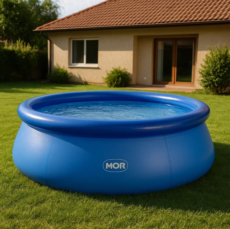 Piscina Inflável Redonda Mor 001049 De 2.15m X 63cm 1900l Azul Piscina Inflável Redonda Mor 001049 De 2.15m X 63cm 1900l Azul