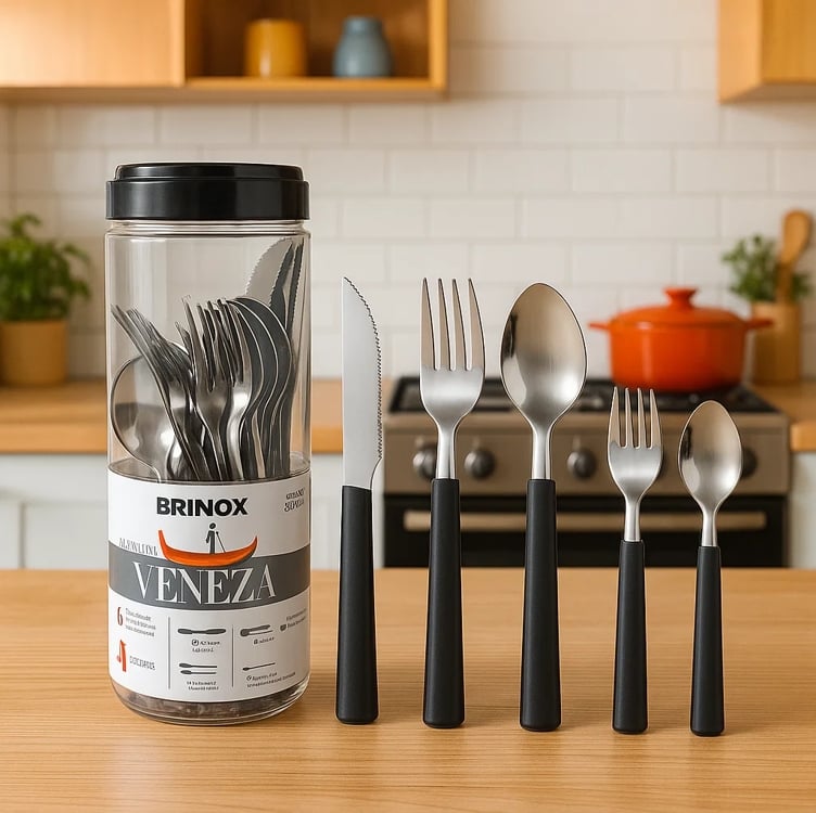 Faqueiro Brinox Inox 20 Peças Veneza Faqueiro Brinox Inox 20 Peças Veneza
