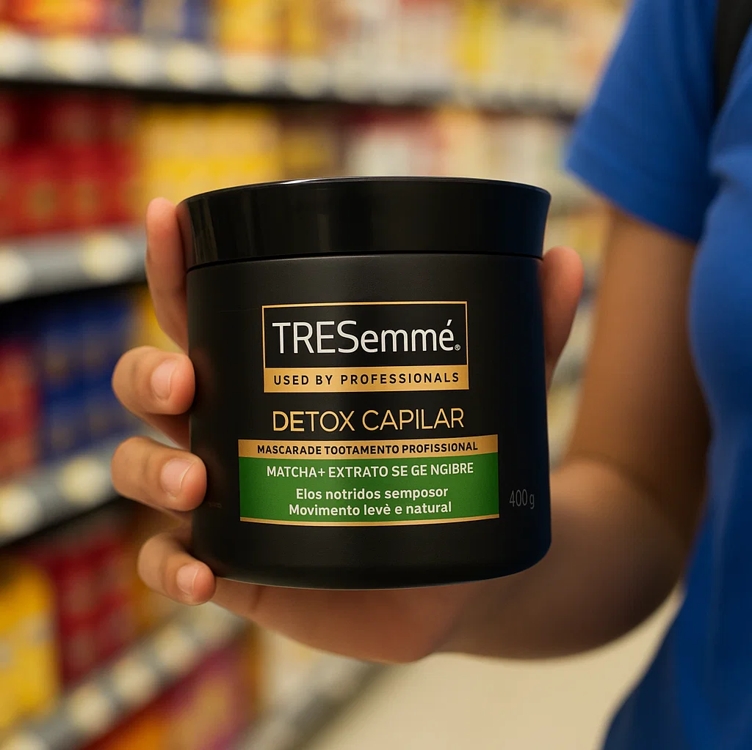 TRESemmé Detox Capilar Máscara de Tratamento 400 G TRESemmé Detox Capilar Máscara de Tratamento 400 G