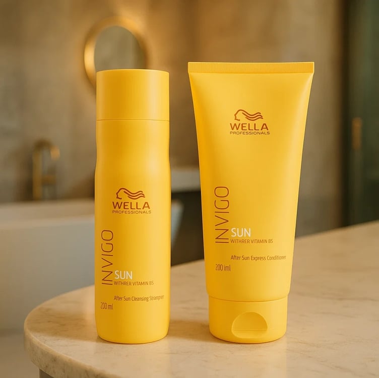 Wella Professionals Invigo Sun Kit - Shampoo + Condicionador Wella Professionals Invigo Sun Kit - Shampoo + Condicionador