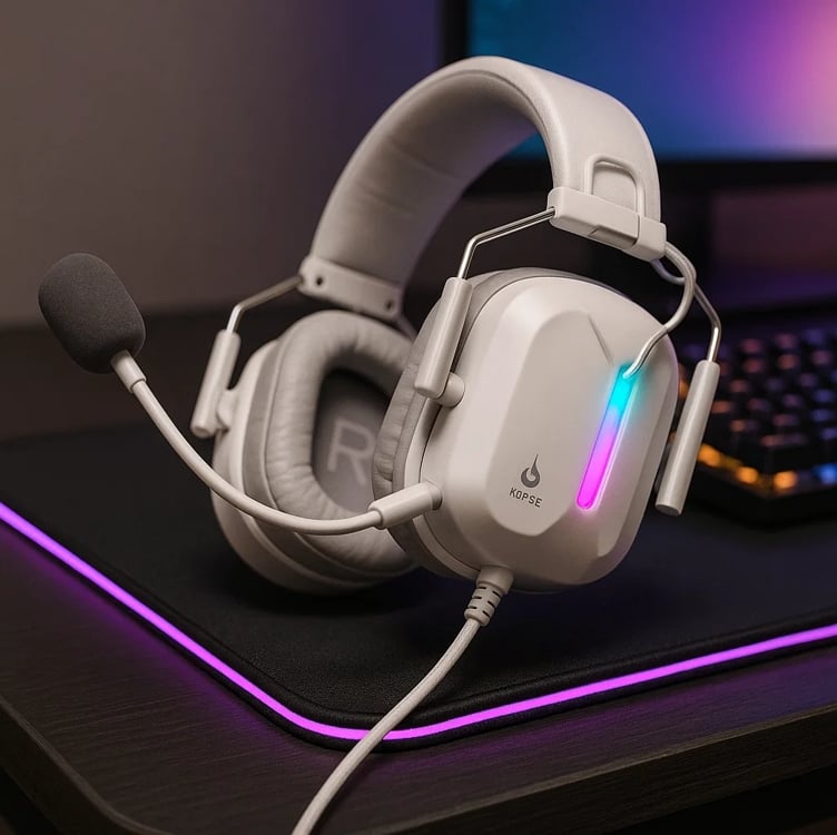 Headset Gamer Rise Mode G1 Special Edition White, Driver 50mm, Usb E 3.5, Branco - Rm-hs-g1se-w Headset Gamer Rise Mode G1 Special Edition White, Driver 50mm, Usb E 3.5, Branco - Rm-hs-g1se-w