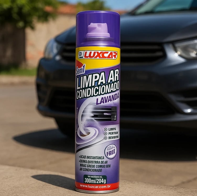 Limpa Ar Condicionado Luxcar 250 Ml Limpa Ar Condicionado Luxcar 250 Ml