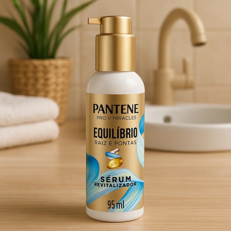 Pantene Pro-V Miracles Equilíbrio Raiz e Pontas Sérum Revitalizador 95 ml Pantene Pro-V Miracles Equilíbrio Raiz e Pontas Sérum Revitalizador 95 ml