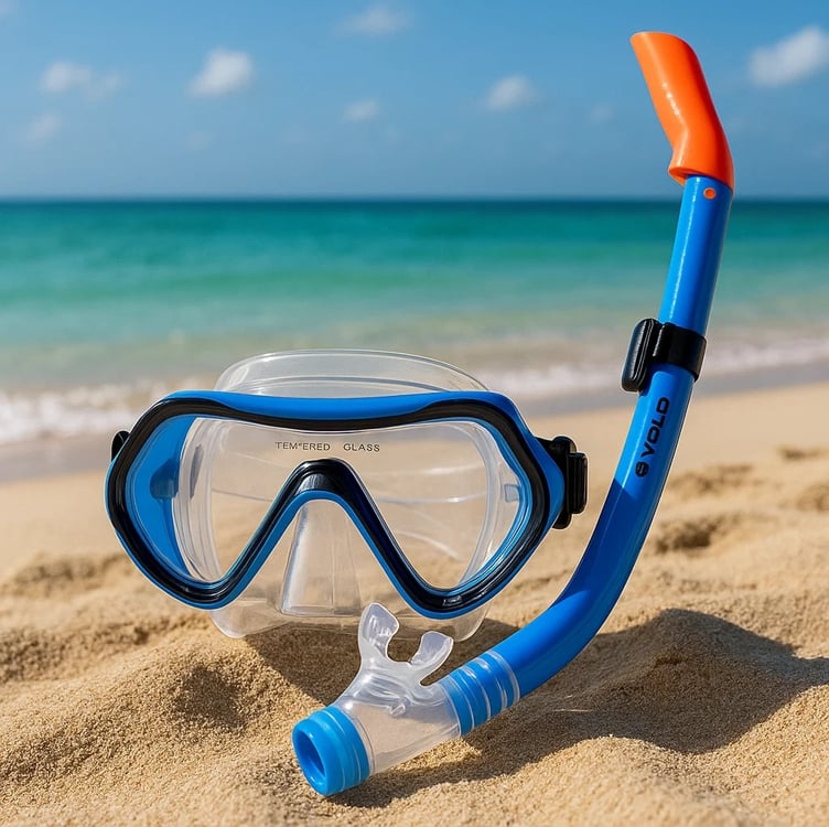 Vollo Kit de Mergulho Máscara + Snorkel Vollo Kit de Mergulho Máscara + Snorkel