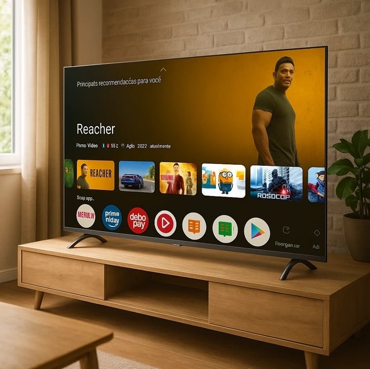 Smart TV 58" Philco LED 4K Google TV HDR10 P58KGA Smart TV 58" Philco LED 4K Google TV HDR10 P58KGA