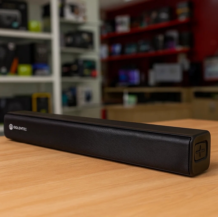 Soundbar Goldentec 2.0 Bluetooth 120w Rms Soundbar Goldentec 2.0 Bluetooth 120w Rms
