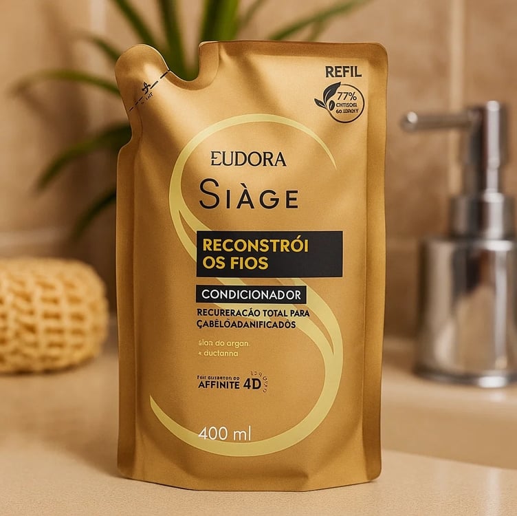 Siage Condicionador Reconstroi Os Fios 400ml Refil Siage Condicionador Reconstroi Os Fios 400ml Refil