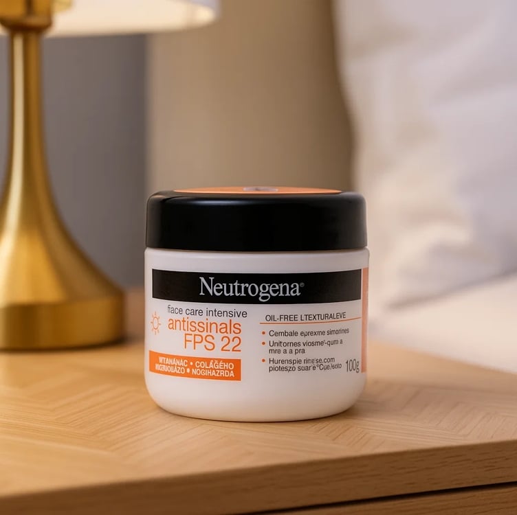 Neutrogena Hidratante Facial Antissinais Face Care Intensive FPS 22, 100g Neutrogena Hidratante Facial Antissinais Face Care Intensive FPS 22, 100g