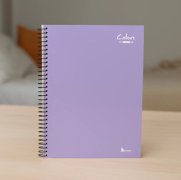 Caderno 10 matérias 200 folhas Lilás Linha Colors Tamoio Caderno 10 matérias 200 folhas Lilás Linha Colors Tamoio