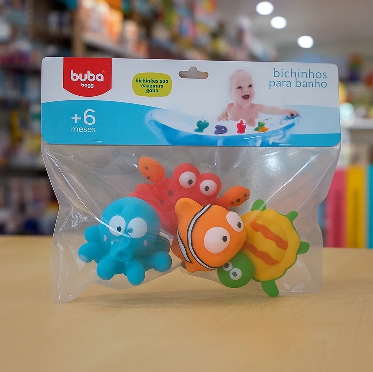 Bichinhos Para Banho Oceano, Buba Bichinhos Para Banho Oceano, Buba