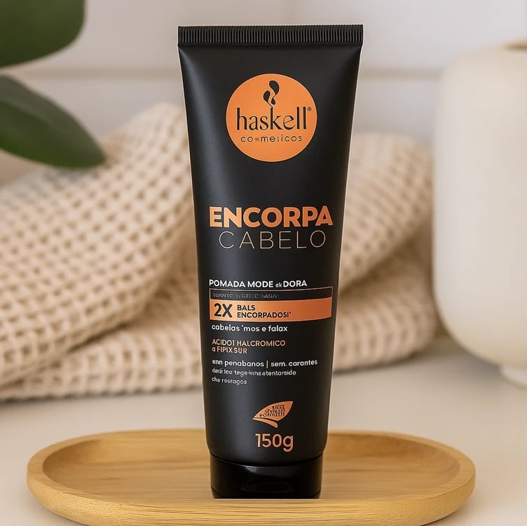 Pomada Modeladora Encorpa Cabelo 150g, Haskell Pomada Modeladora Encorpa Cabelo 150g, Haskell