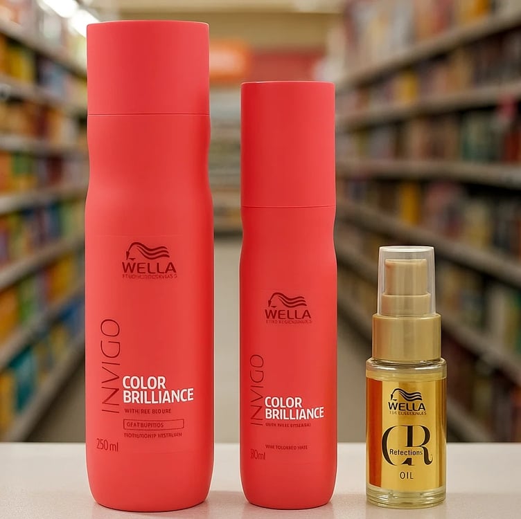 Kit Wella Pro Inv Brilliance Sh 250 + Lv 150 + Oi L30 Kit Wella Pro Inv Brilliance Sh 250 + Lv 150 + Oi L30