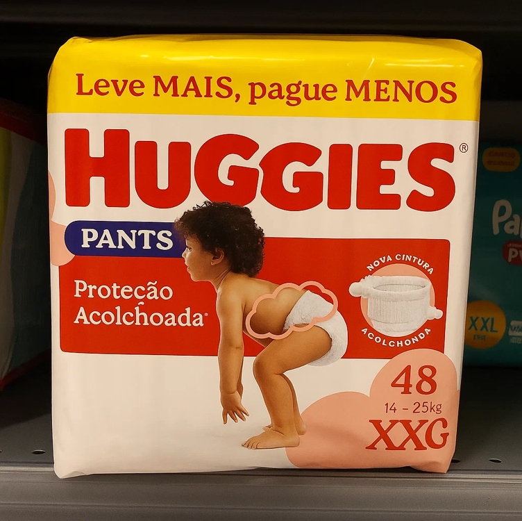 Huggies Fralda Roupinha Supreme Care XXG 48 Un Huggies Fralda Roupinha Supreme Care XXG 48 Un