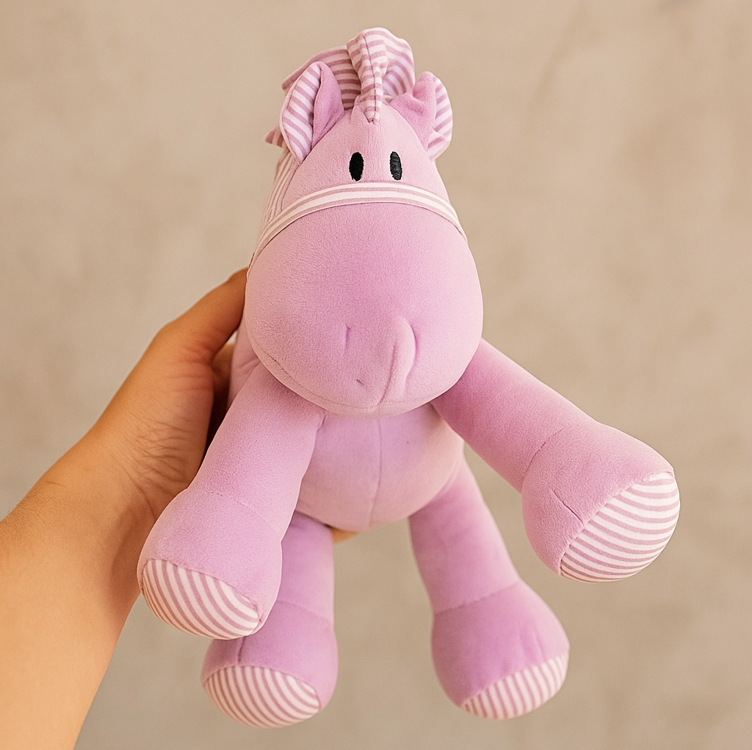 Zip Baby Poney Rosa Bebê Zip Baby Poney Rosa Bebê