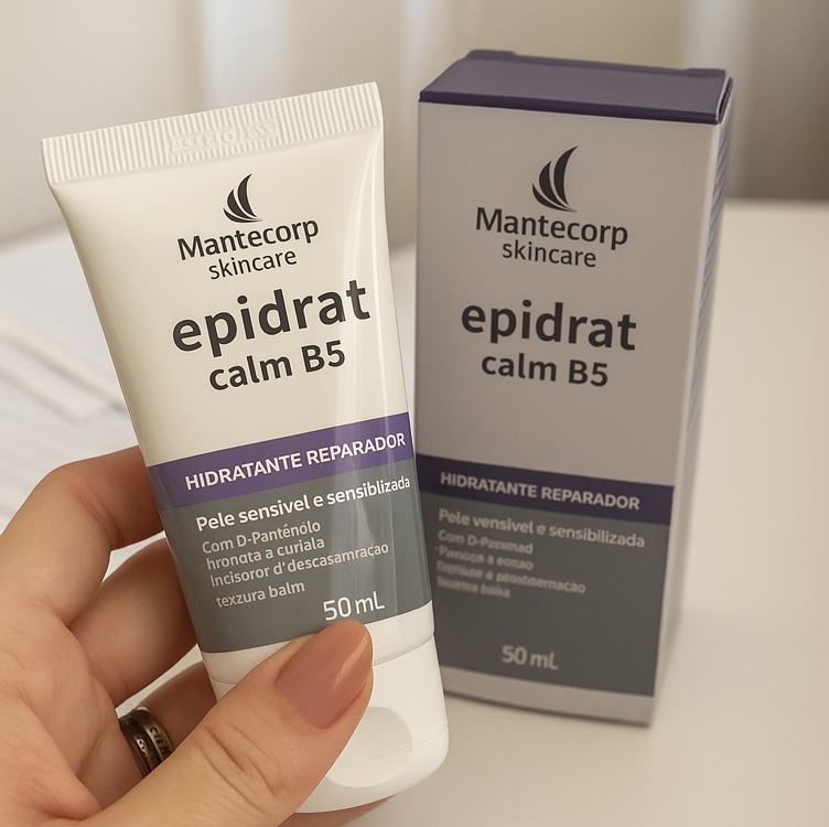 Hidratante Facial Epidrat Calm B5 Para Pele Sensível 50ml Mantecorp Hidratante Facial Epidrat Calm B5 Para Pele Sensível 50ml Mantecorp