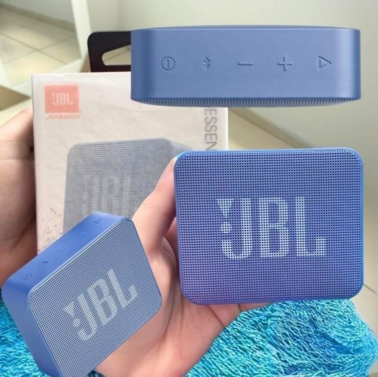 Caixa De Som Portátil Jbl Go Essential, Bluetooth, À Prova D'água, Azul - Jblgoesblu Caixa De Som Portátil Jbl Go Essential, Bluetooth, À Prova D'água, Azul - Jblgoesblu